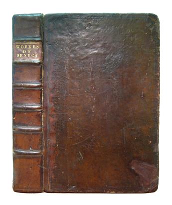 SENECA, LUCIUS ANNAEUS. The Workes . . . both Morall and Naturall.  1614